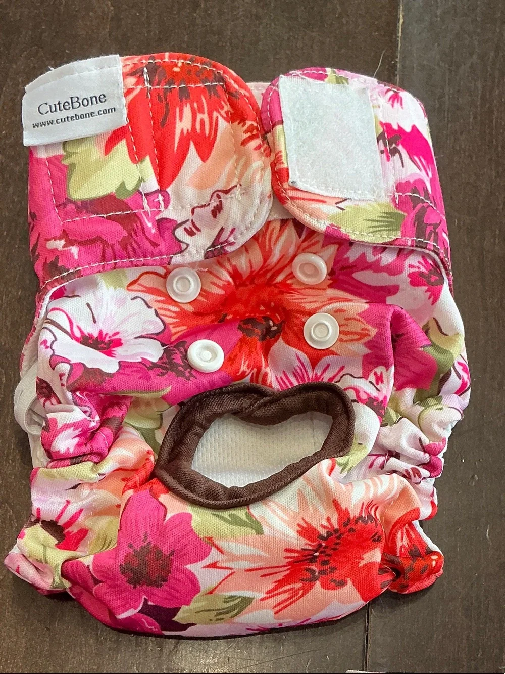 Floral Reusable Dog Housebreaking Diaper - Never used.